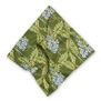 A luxury microfibre lens cloth featuring a V&A Archive pattern of intricate, Summery wisteria